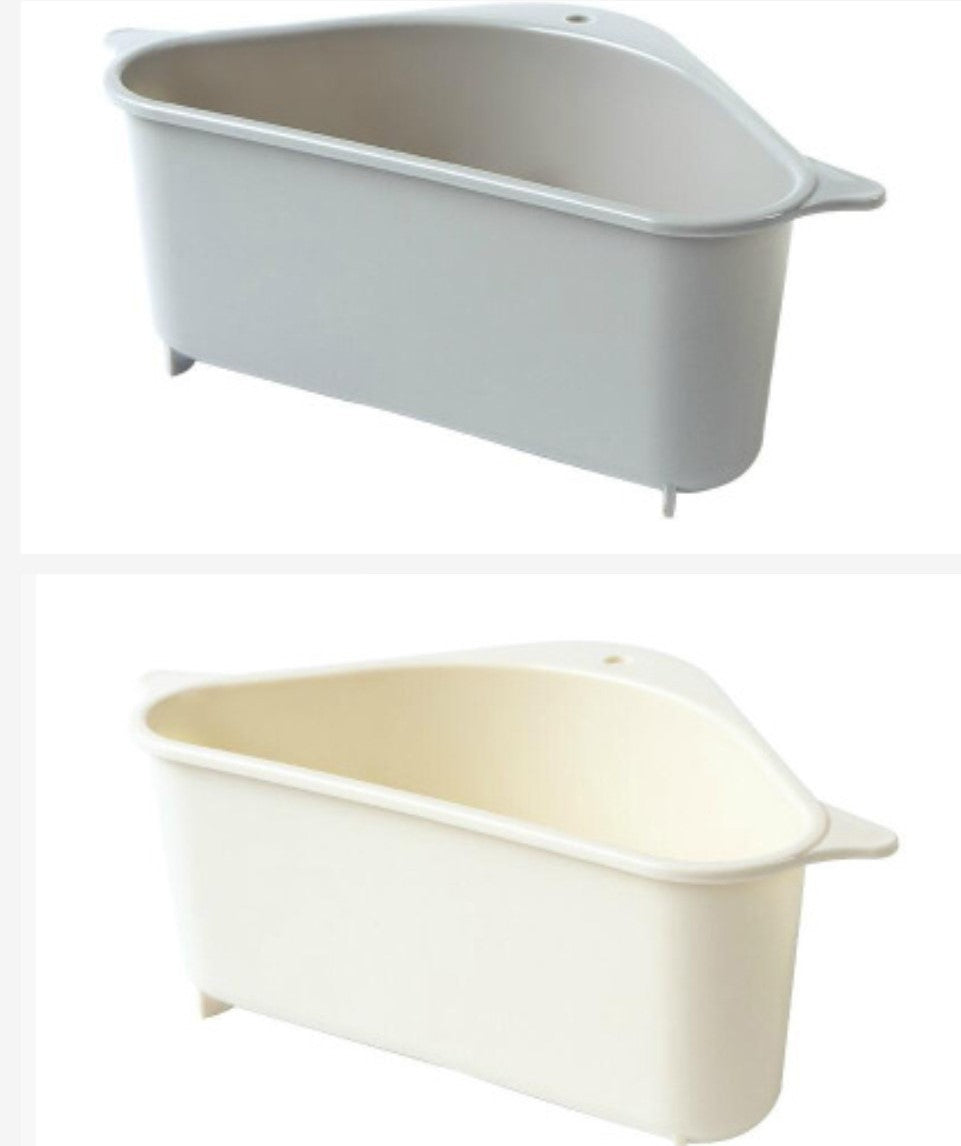 Triangle Sink Storage Rack – Multi-Functional Dish Sponge Holder