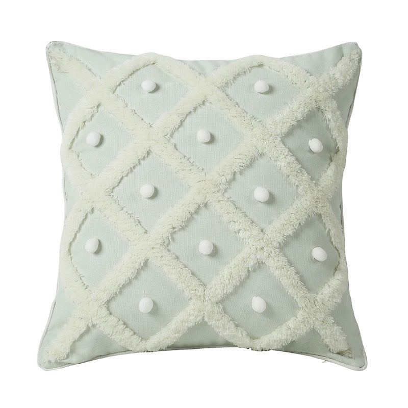 Moroccan Tufted Ball Pillow – Chic & Cozy Decorative Cushion
