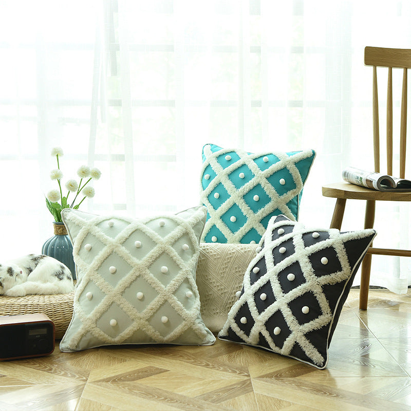 Moroccan Tufted Ball Pillow – Chic & Cozy Decorative Cushion