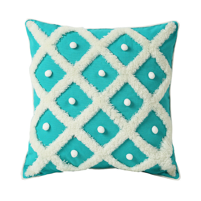 Moroccan Tufted Ball Pillow – Chic & Cozy Decorative Cushion