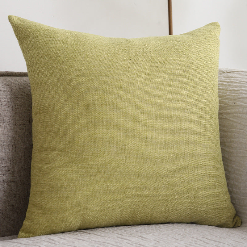 Thick Cotton Linen Cushion Cover – Stylish & Cozy Sofa Accent