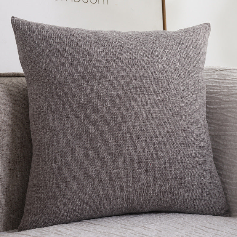 Thick Cotton Linen Cushion Cover – Stylish & Cozy Sofa Accent