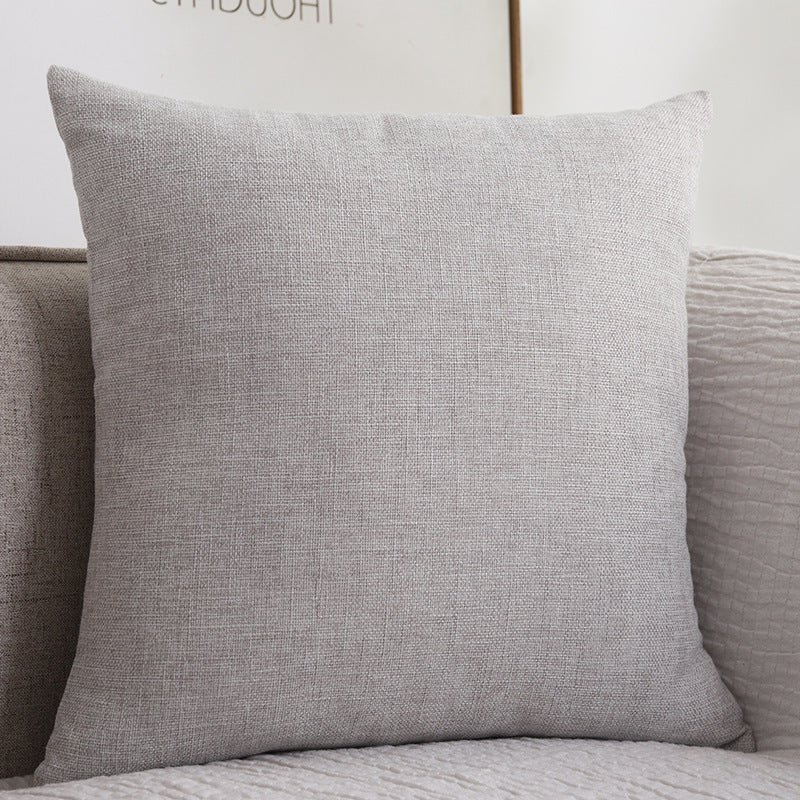 Thick Cotton Linen Cushion Cover – Stylish & Cozy Sofa Accent