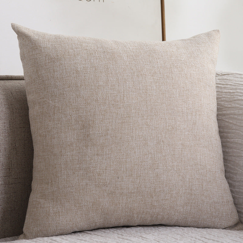 Thick Cotton Linen Cushion Cover – Stylish & Cozy Sofa Accent