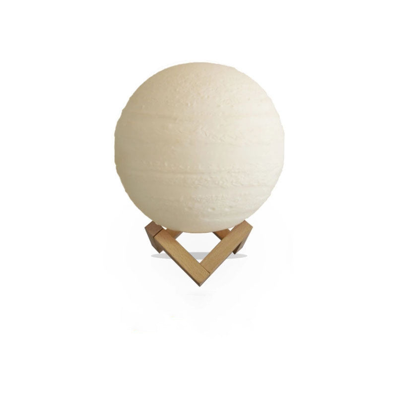 Moon & Jupiter LED Table Lamp – Creative Night Light for Bedside