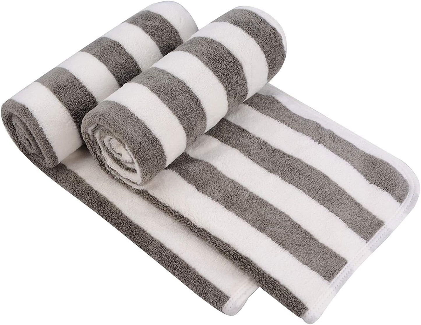 Microfibre Hand Towels for Bathroom, Super Soft & Fluffy Hand Towels, Super Water Absorbent & Quick Dry Towels, 100% Microfibre, 40X76Cm 2 Pcs Blue