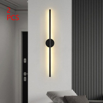 Creative LED Wall Light – Modern Long Strip Lamp for Home Decor
