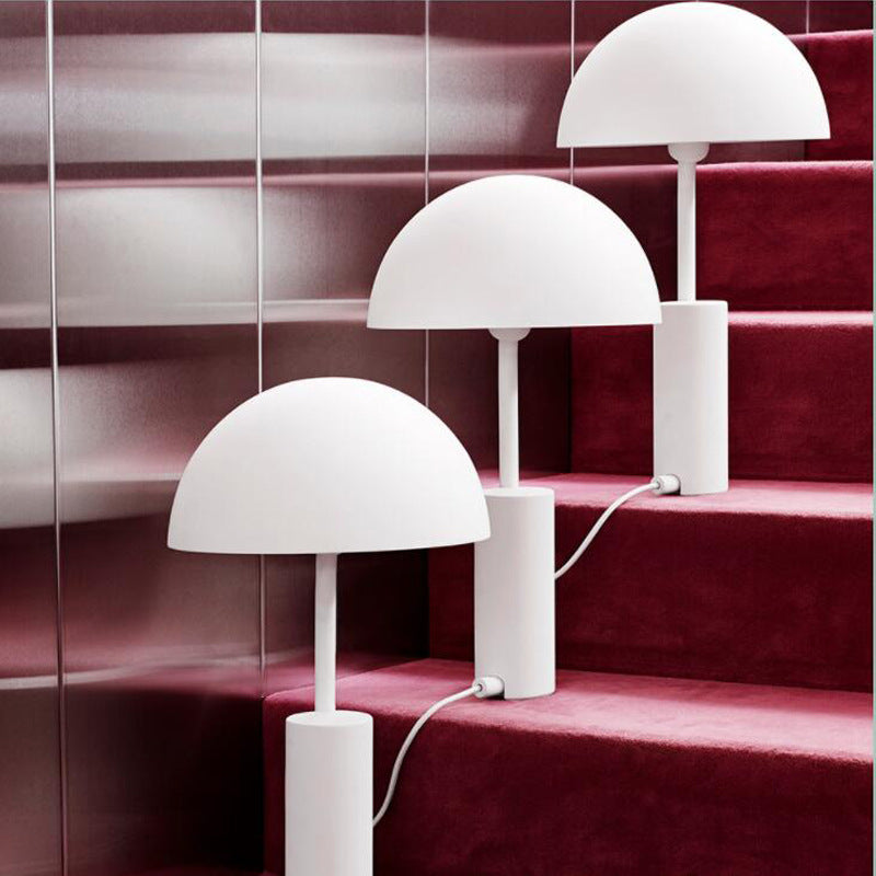 Macaron Iron Bedside Lamp – Colorful LED Lights for Desk & Bedroom