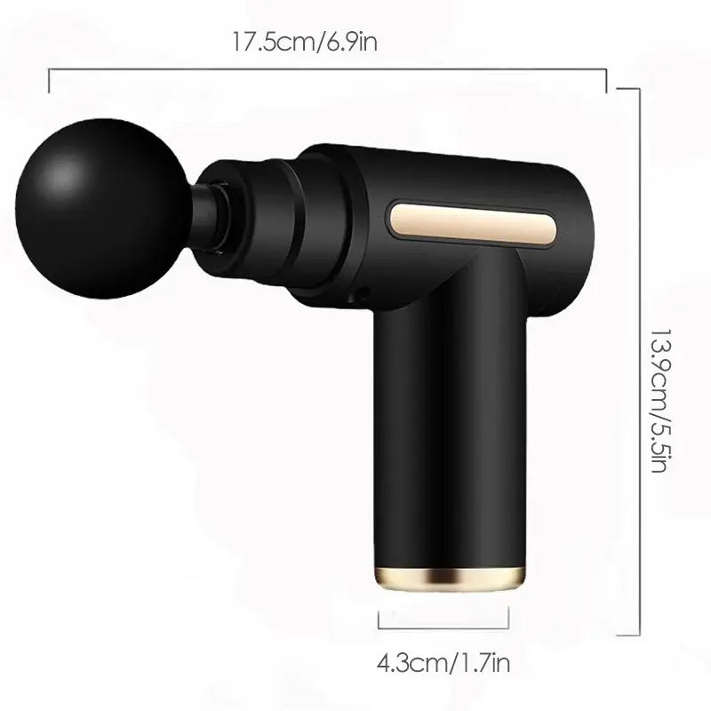 Mini Wireless Massage Gun – Deep Tissue Relief for Neck & Muscles