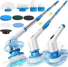 Cordless Power Scrubber – 10-in-1 Electric Brush for Easy Cleaning