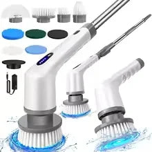 Cordless Power Scrubber – 10-in-1 Electric Brush for Easy Cleaning