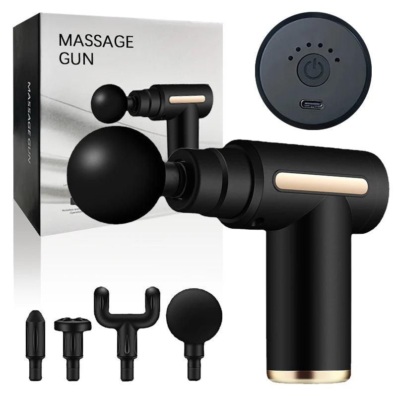 Mini Wireless Massage Gun – Deep Tissue Relief for Neck & Muscles
