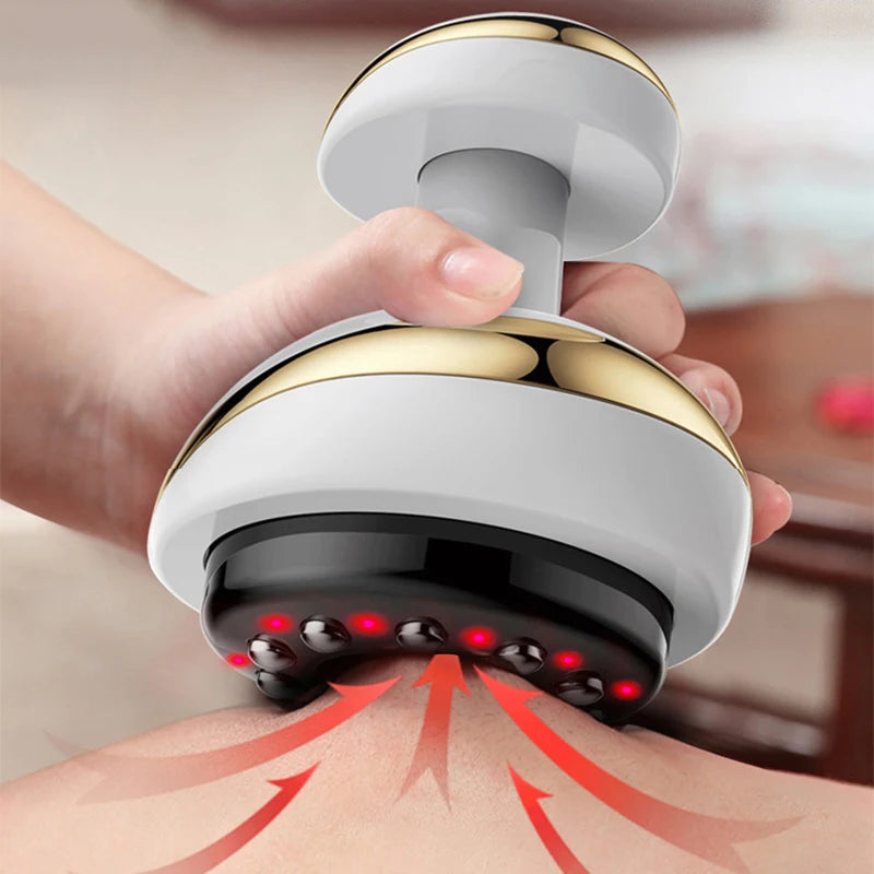 Electric Cupping & Scraping Massager – Heated Fat Burner & Relaxation
