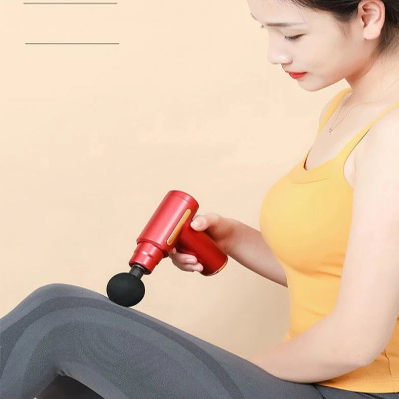 Mini Wireless Massage Gun – Deep Tissue Relief for Neck & Muscles
