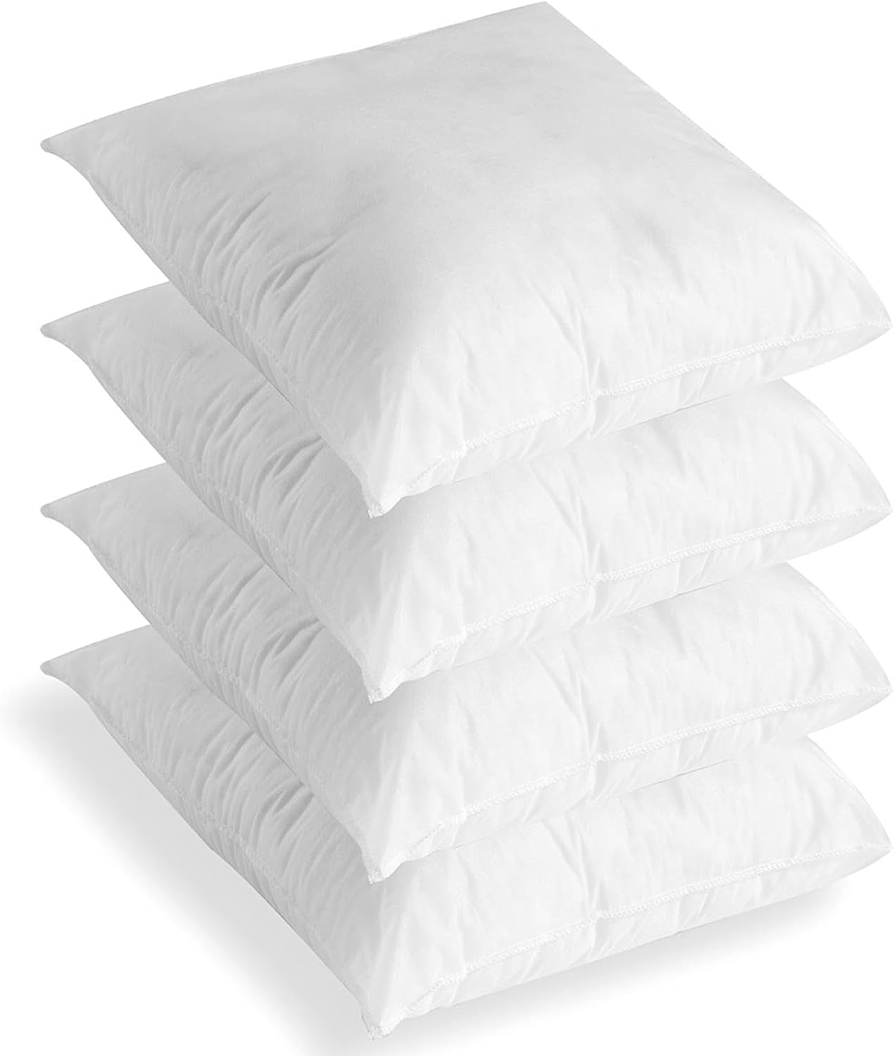 Cna Stores -18" X 18" Inch Square Cushion Pads Insert Inner Fillers Anti-Allergy - Pack of 4 (45 X 45 Cm)
