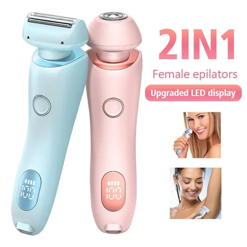2-in-1 Women’s Hair Remover – Smooth Skin Anytime, Anywhere