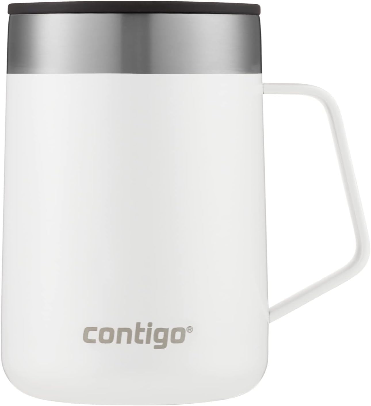 Streeterville Desk Mug Insulated Coffee Thermal Mug with Stainless Steel Handle