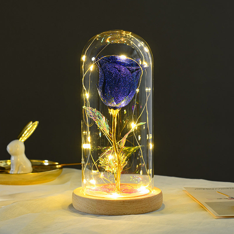 Eternal Rose LED Light in Glass – Valentine’s Gift for Her