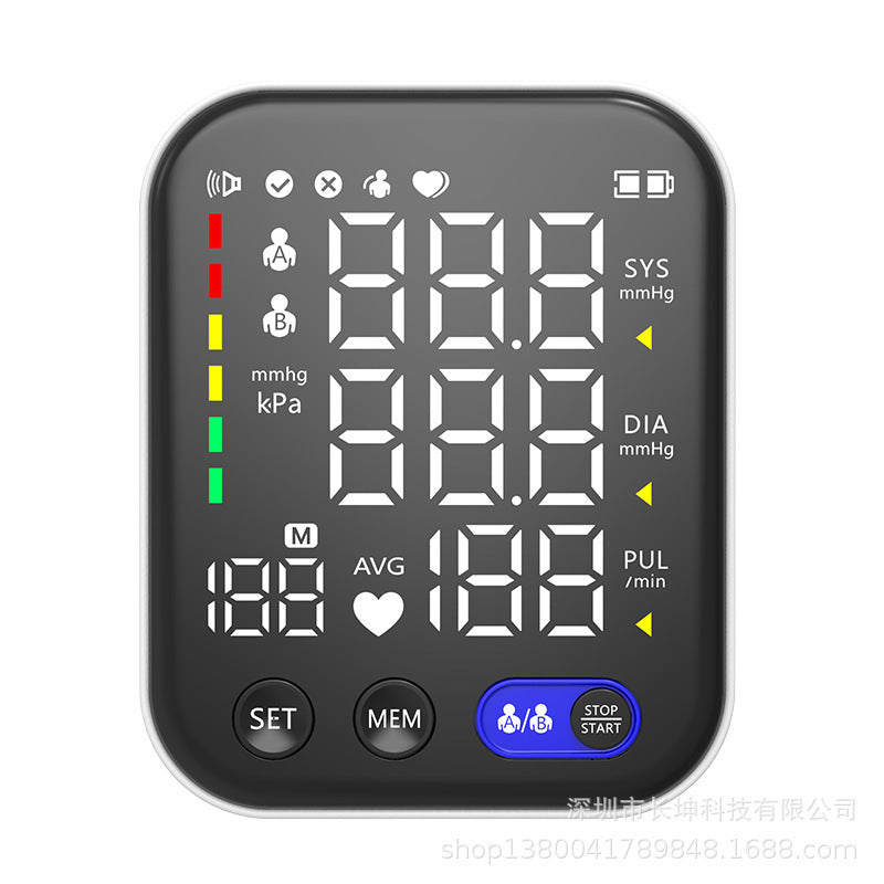 Easy-Read Blood Pressure Monitor – Accurate & Large Display