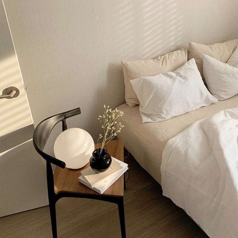Minimalist Solid Color Bed Sheet – Stylish Simplicity Meets Comfort