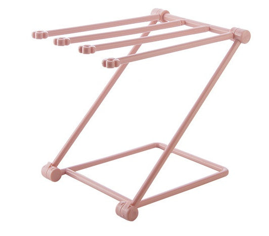Foldable Dishcloth Holder – Space-Saving Kitchen Towel Drying Rack