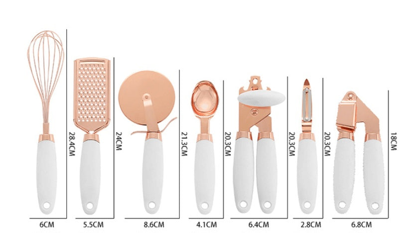 Copper Plated Kitchen Peeler Set – Sharp & Stylish Gadgets