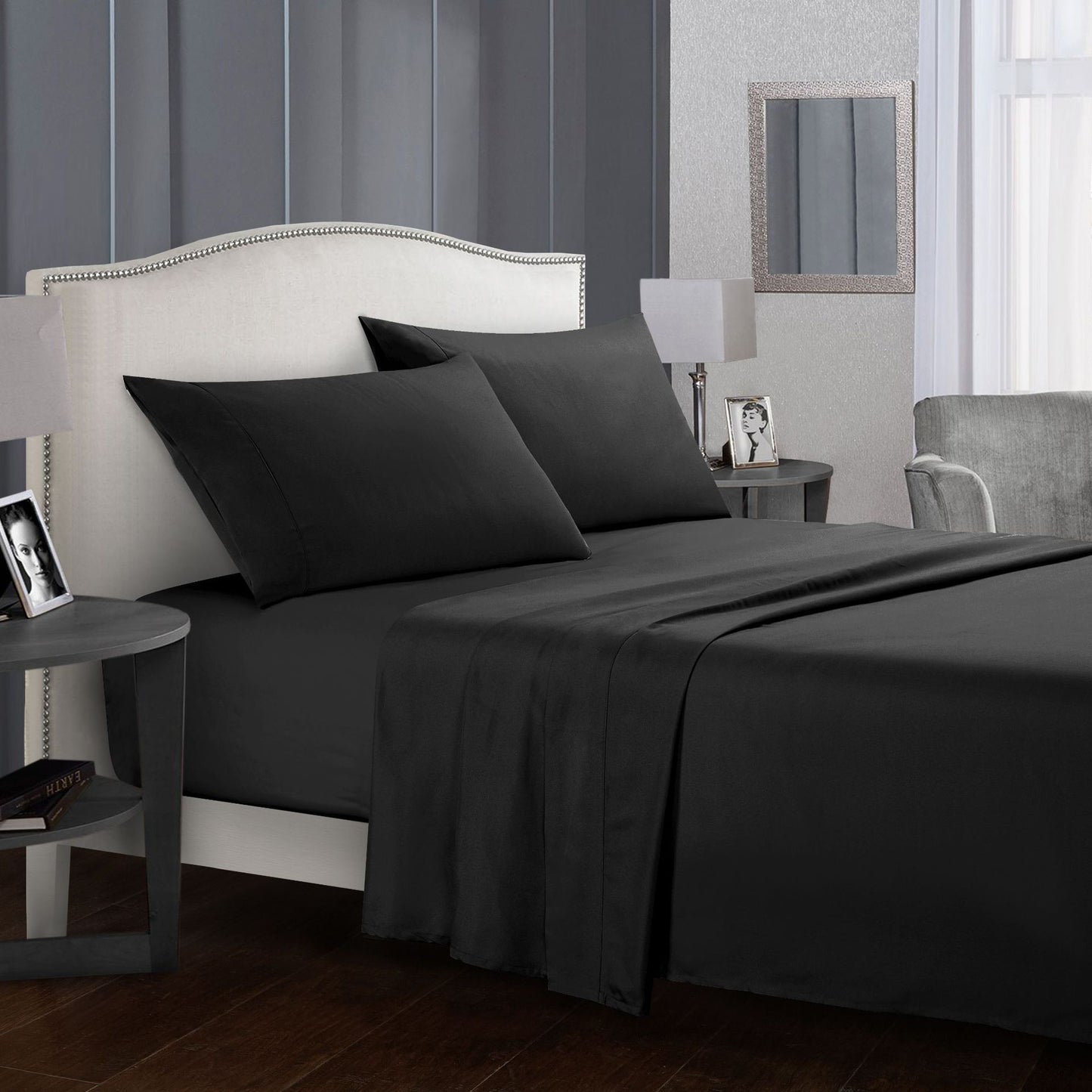 4-Piece Bed Sheet Set – Soft, Breathable & Perfect for Everyday Comfort