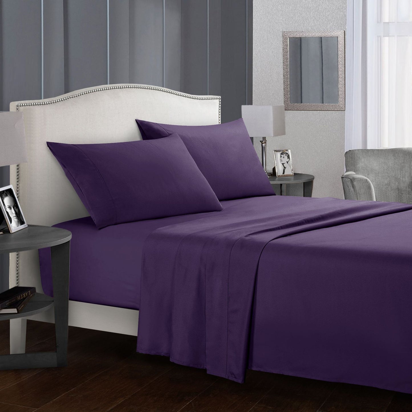 4-Piece Bed Sheet Set – Soft, Breathable & Perfect for Everyday Comfort