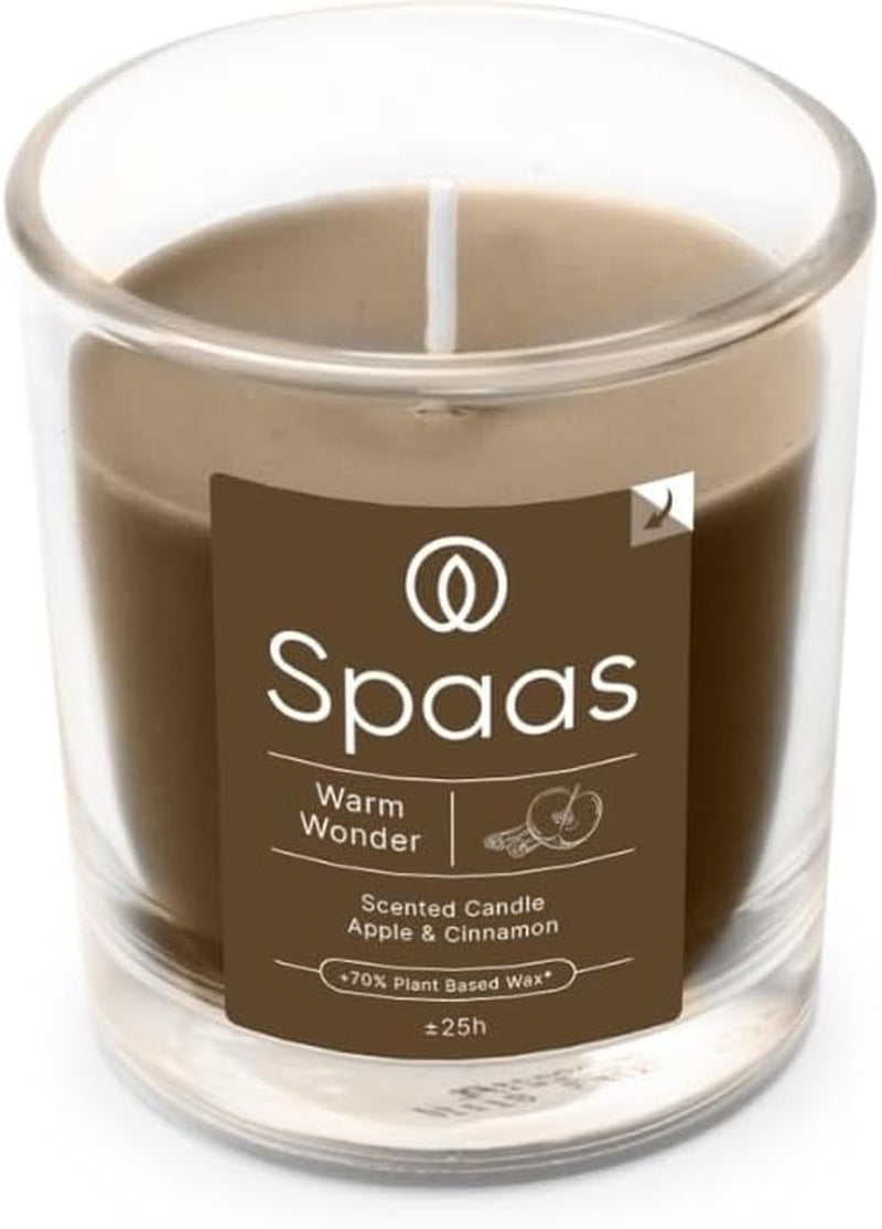 Scented Candle 25H, Shimmering Smile, Beige