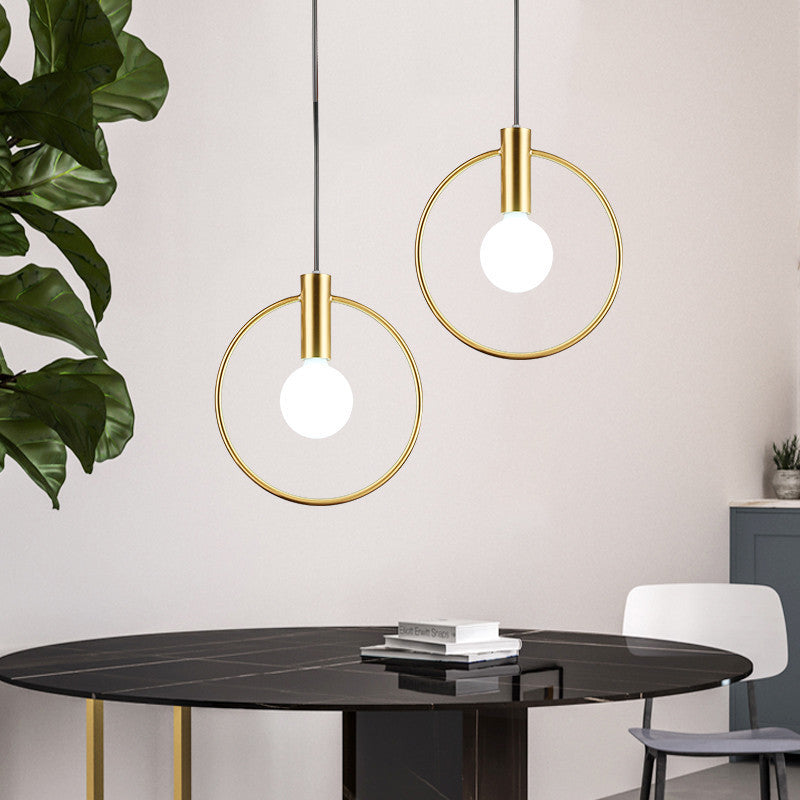 Golden Glass Ball Bedside Lamp – Elegant Modern Night Light