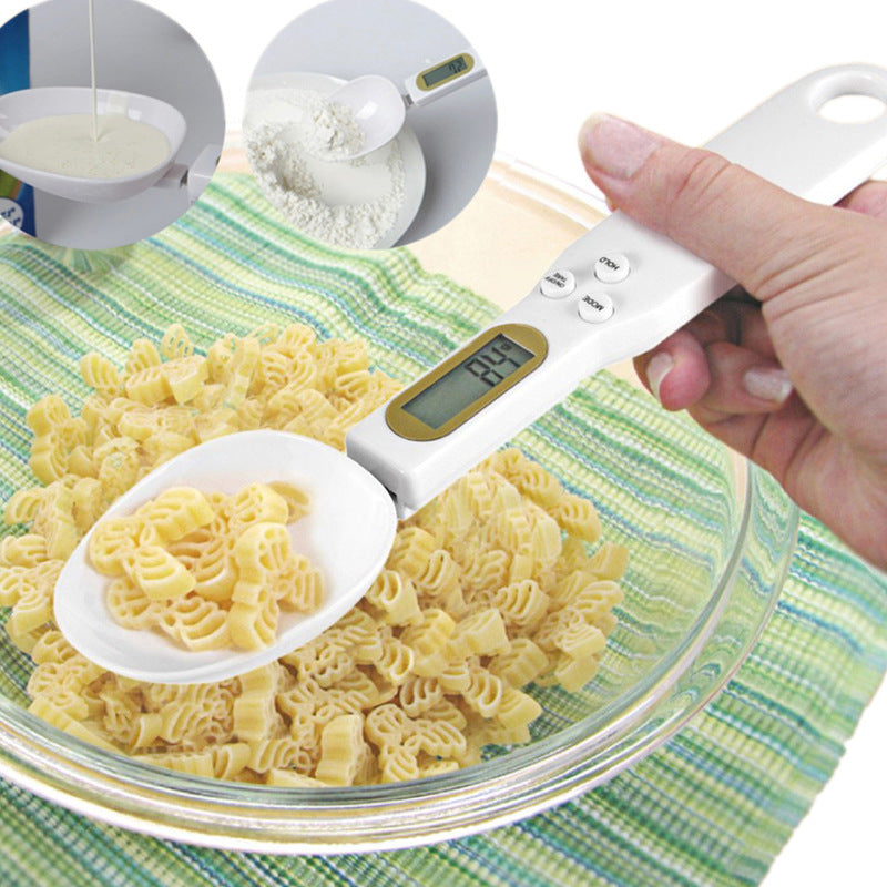 LCD Digital Kitchen Scale Spoon – Food, Coffee & Tea Measuring Tool