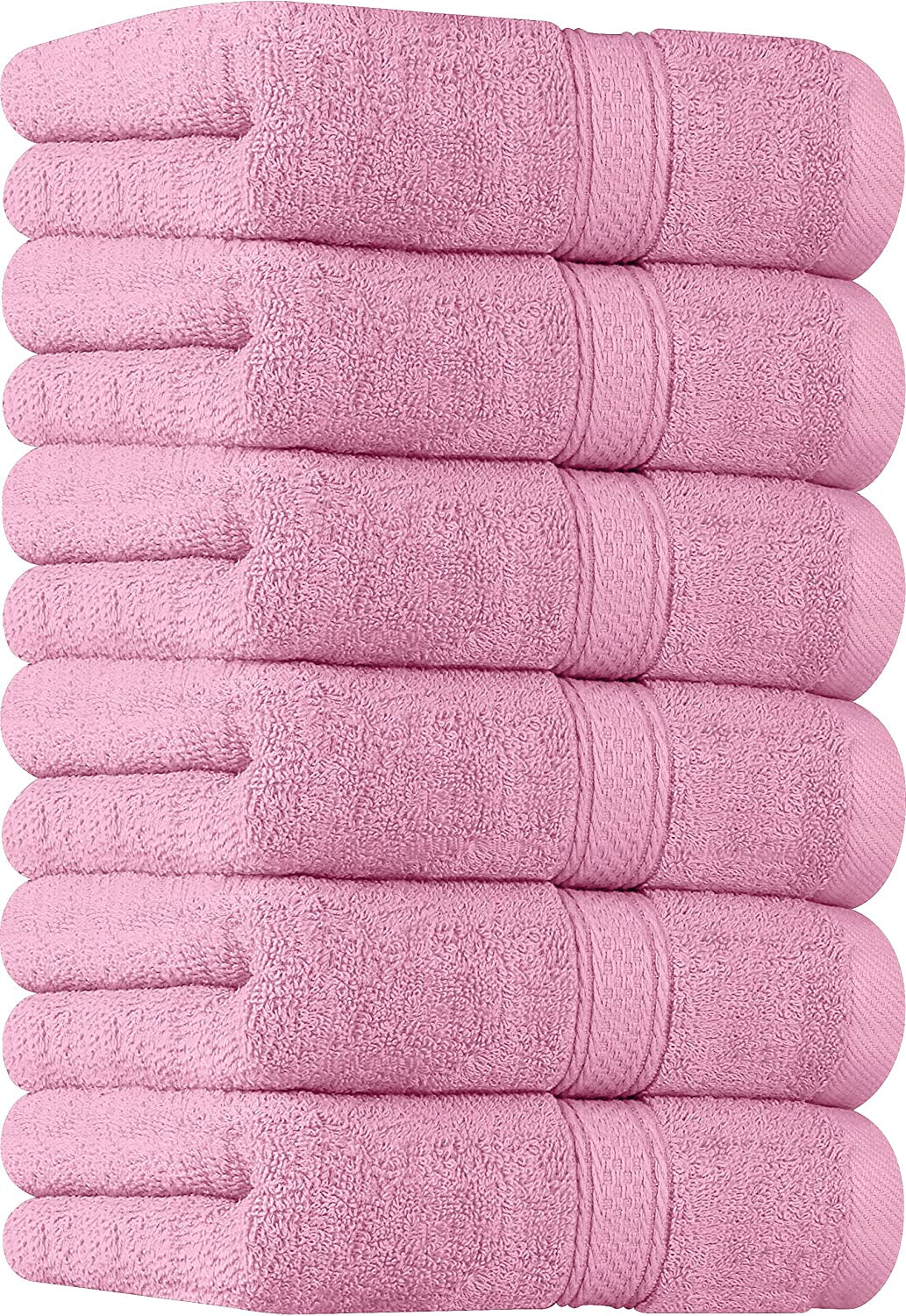 - Premium Hand Towels - 100% Combed Ring Spun Cotton, Ultra Soft and Highly Absorbent, Extra Large Thick Hand Towels 41 X 71 Cm, Hotel & Spa Quality Hand Towels (6-Pack) (Grey)