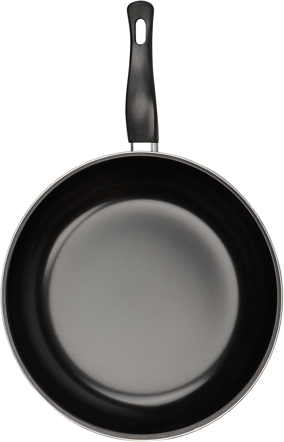 Black 8 Piece Carbon Steel Non Stick Kitchen Cookware Set Casserole Cooking Pot Frying Pan Saucepan with Glass Lids