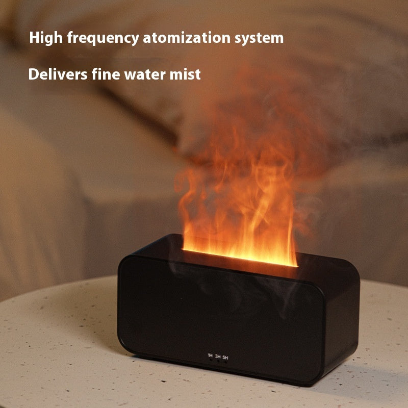 USB Flame Aroma Diffuser – Cozy Ambience & Refreshing Mist