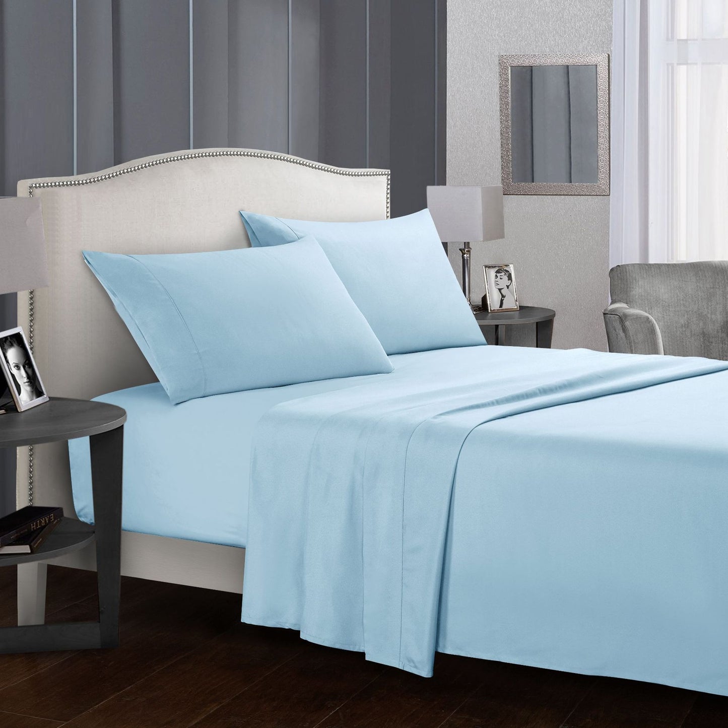 4-Piece Bed Sheet Set – Soft, Breathable & Perfect for Everyday Comfort