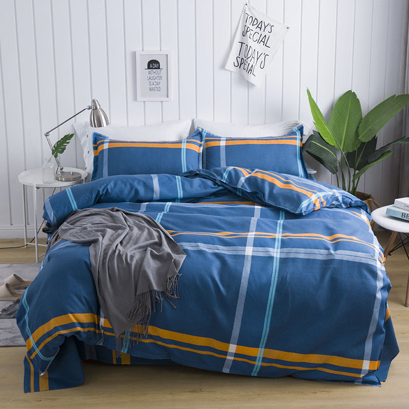 Aloe Cotton Bed Sheet – Soft, Breathable & Perfect for Dorms
