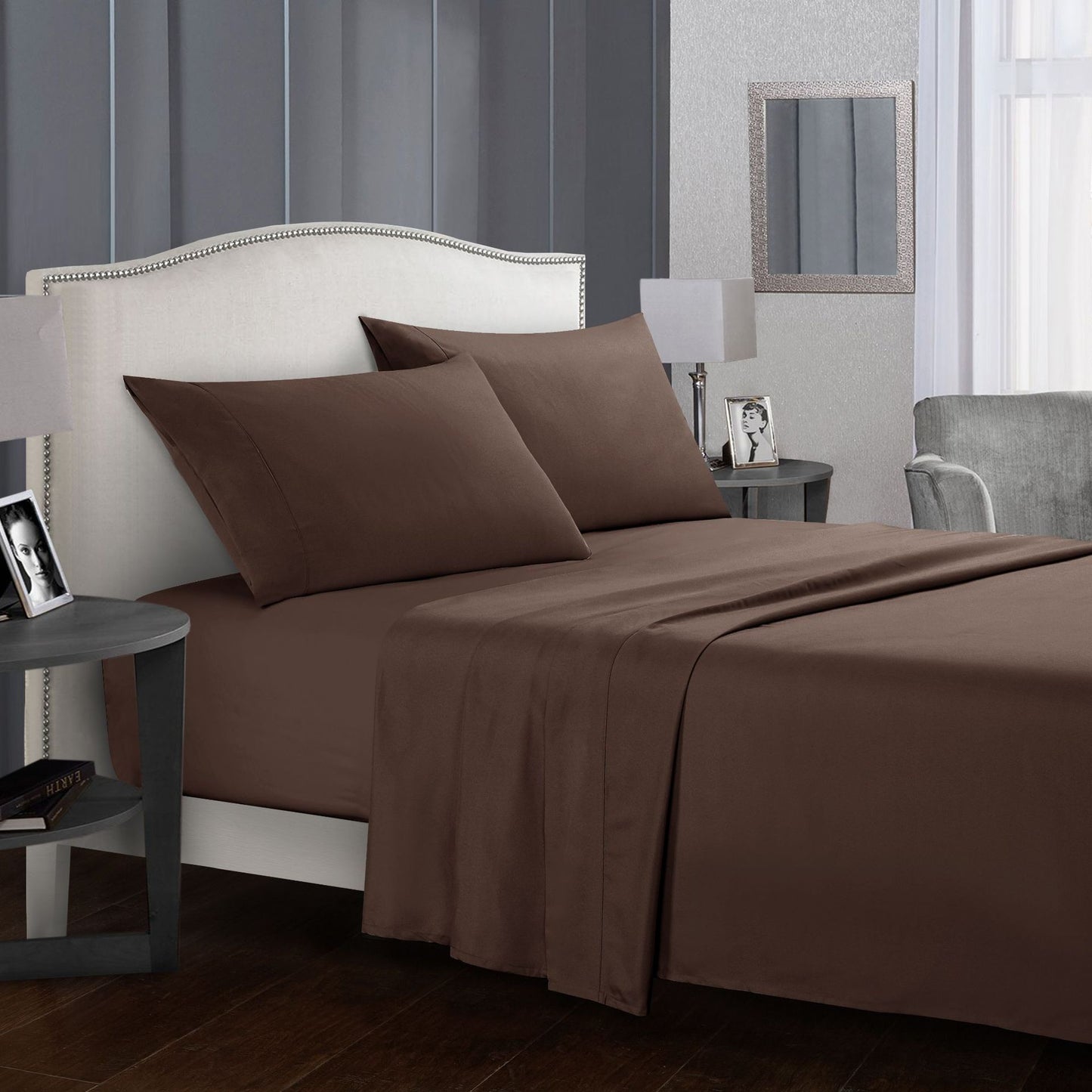 4-Piece Bed Sheet Set – Soft, Breathable & Perfect for Everyday Comfort