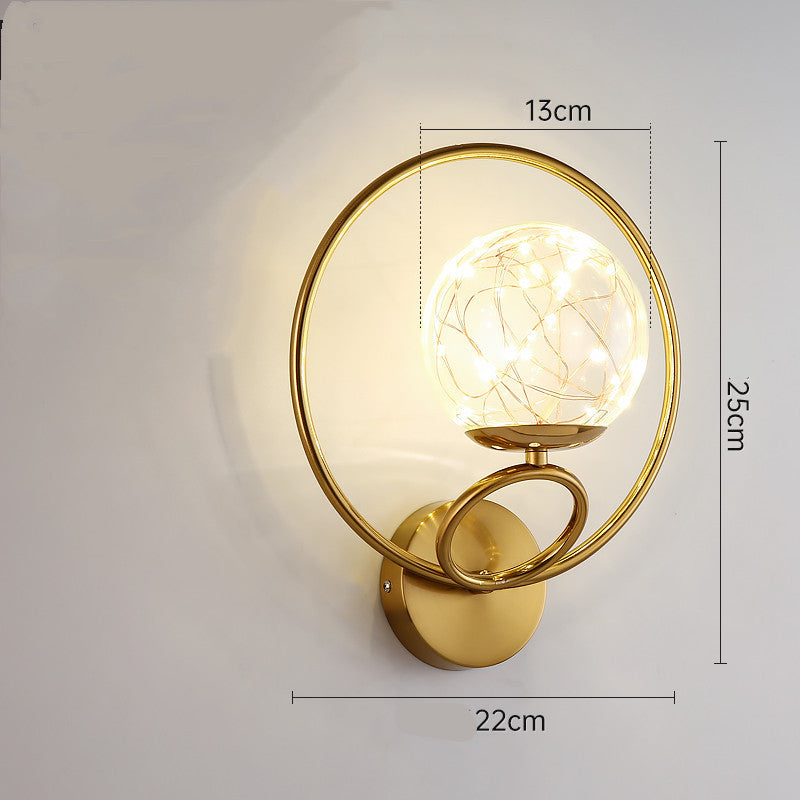 Luxury Crystal Bedside Lamp – Transparent Modern Night Light