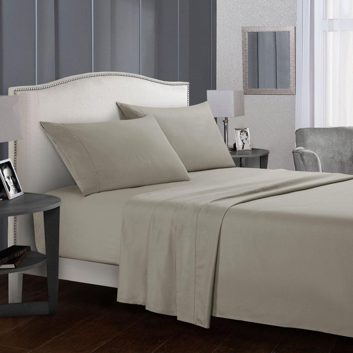 4-Piece Bed Sheet Set – Soft, Breathable & Perfect for Everyday Comfort