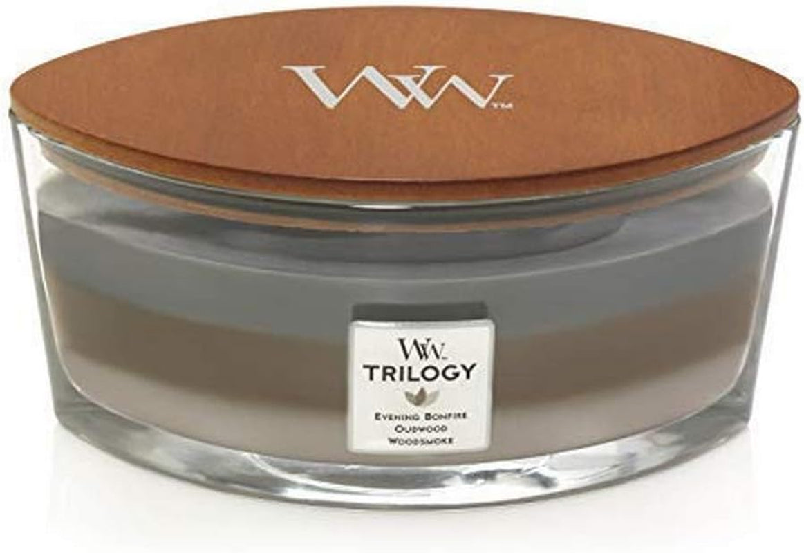 Medium Hourglass Scented Candle , Spiced Blackberry , with Crackling Wick , up to 60 Hours Burn Time