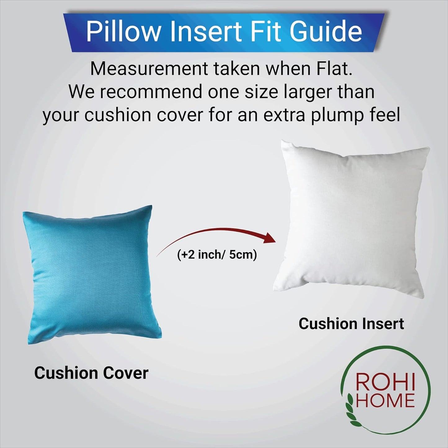 Set of 4 Hypoallergic Cushion Pads 45Cm X 45Cm - White Polyster Square Cushions - Standard Stuffer Pack of Cushion Inserts 45Cm X 45Cm (Pack of 4 | 18"X18")
