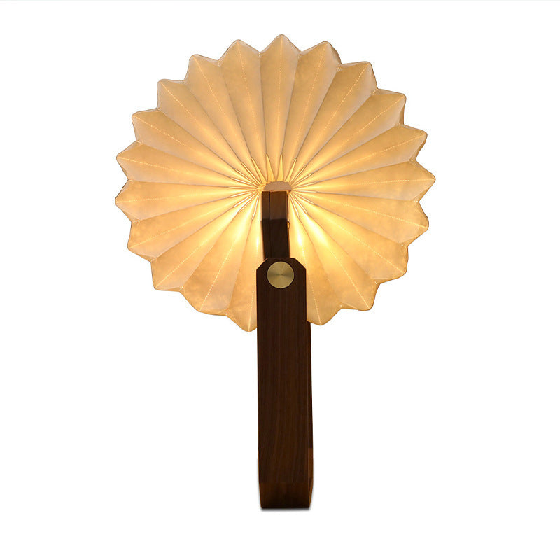 Wooden Hand LED Lamp – Unique Bedside Light for Home Interiors