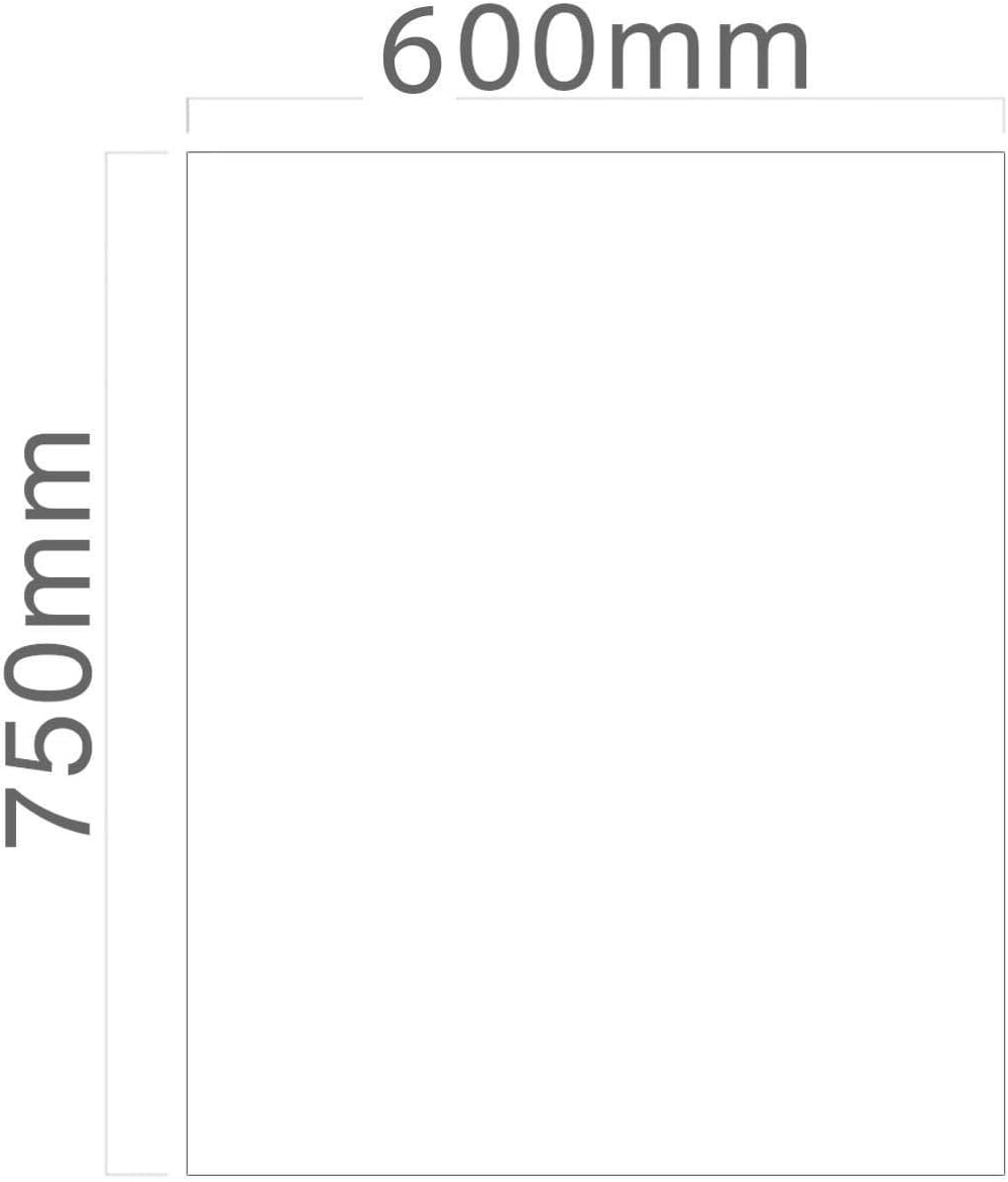 SP60BL 60Cm X 75Cm Black Toughened Kitchen Glass Splashback