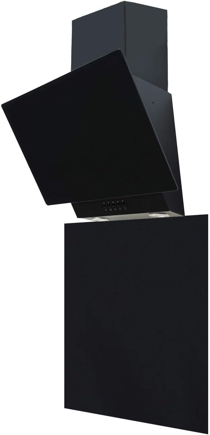 SP60BL 60Cm X 75Cm Black Toughened Kitchen Glass Splashback