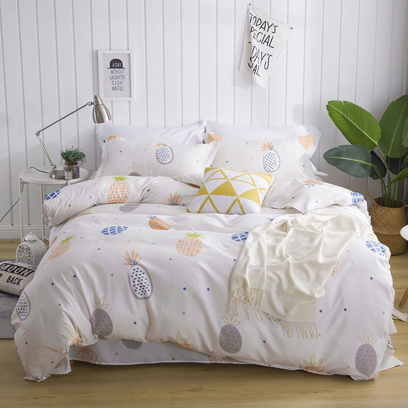 Aloe Cotton Bed Sheet – Soft, Breathable & Perfect for Dorms