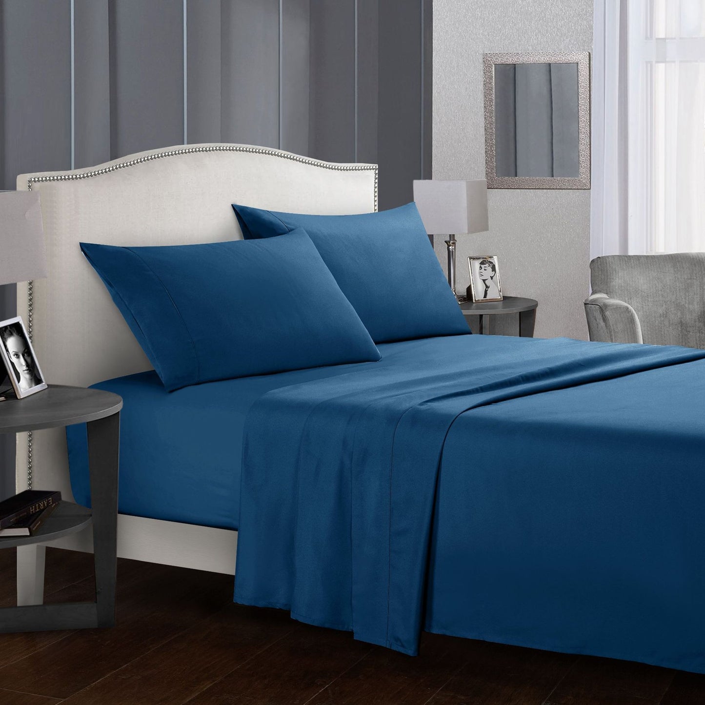4-Piece Bed Sheet Set – Soft, Breathable & Perfect for Everyday Comfort