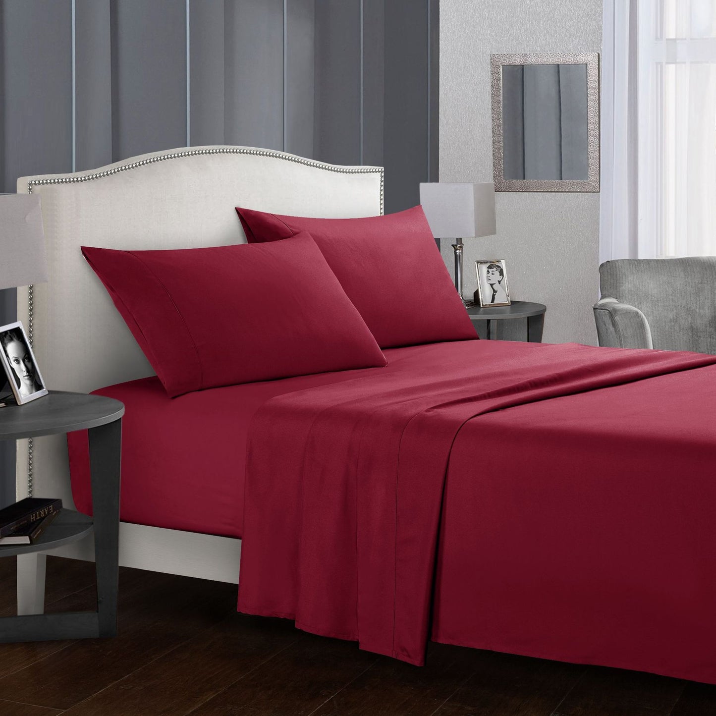 4-Piece Bed Sheet Set – Soft, Breathable & Perfect for Everyday Comfort