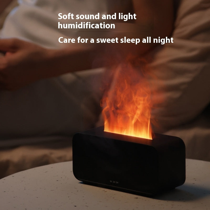 USB Flame Aroma Diffuser – Cozy Ambience & Refreshing Mist