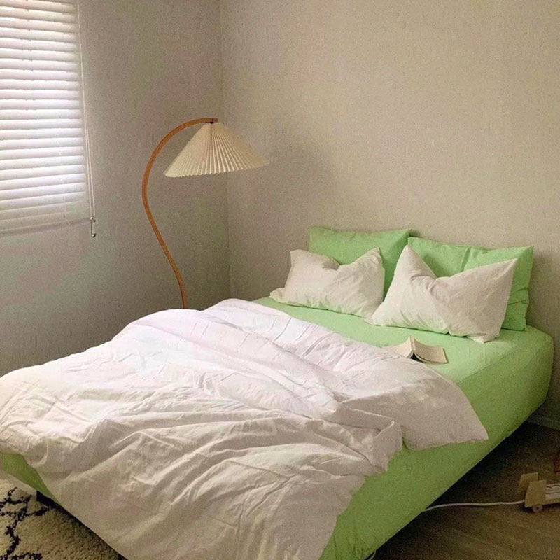 Minimalist Solid Color Bed Sheet – Stylish Simplicity Meets Comfort