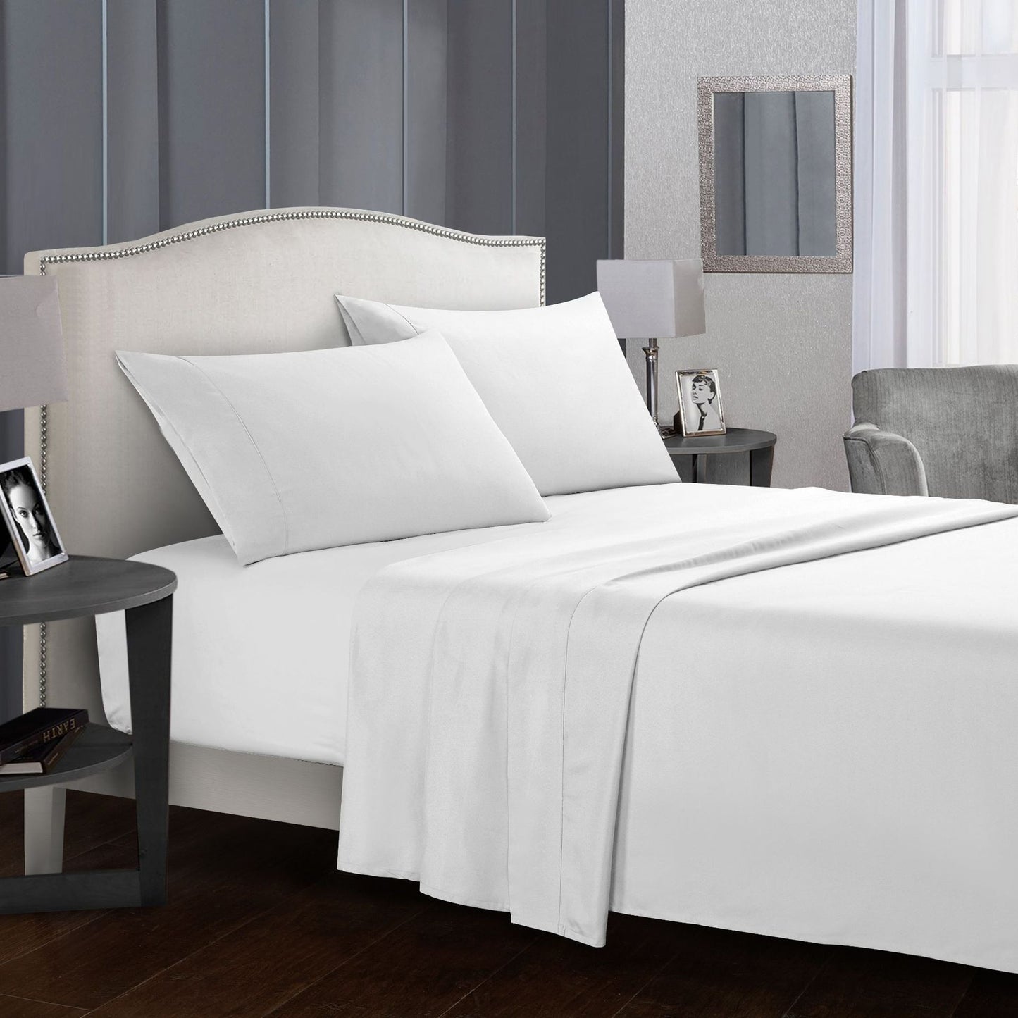 4-Piece Bed Sheet Set – Soft, Breathable & Perfect for Everyday Comfort